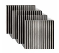 Relaxdays Lot de 4 panneaux acoustiques 60x60 cm