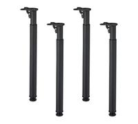 Relaxdays Lot de 4 pieds de table
