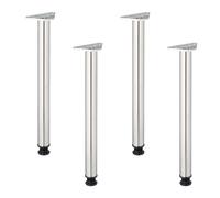 Relaxdays Lot de 4 pieds de table