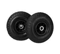 Relaxdays Lot de 4 roues de brouette 3.00-4