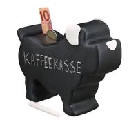 Relaxdays Lot de 4 Tirelires chien ardoise écrire