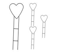 Relaxdays Lot de 4 tuteurs à plantes