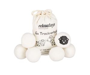 Relaxdays Lot de 48 boules de séchage
