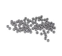 Relaxdays Lot de 500 Billes en Acier - Diamètre : 7 mm - pour Lance-Pierre - en Acier Non trempé - Munitions d'essorage - Argenté