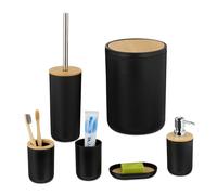 relaxdays Set de salle de bain 6 pièces