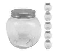 Relaxdays Bocaux à bonbons 480 ml – Lot de 6