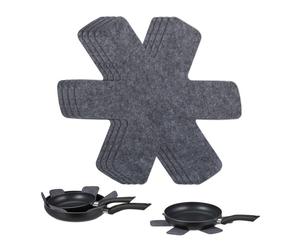 Relaxdays Lot de 6 protections pour poêles