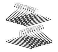 Relaxdays Lot de 60 cintres porte-pantalons
