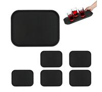 Relaxdays Lot de 6x plateaux de service