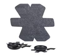 Relaxdays Lot de 8 protections pour poêles