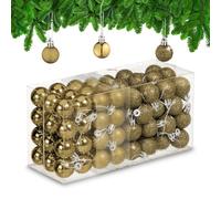 Relaxdays Lot de 96 boules de Noël