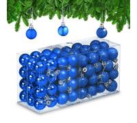 Relaxdays Lot de 96 boules de Noël