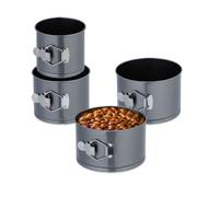 Relaxdays Lot de moules en 4 tailles différentes