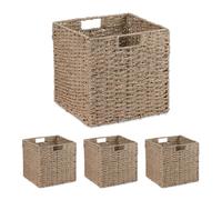 Relaxdays Lot de paniers de rangement