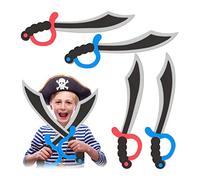 Relaxdays Sabres de pirates en lot de 4