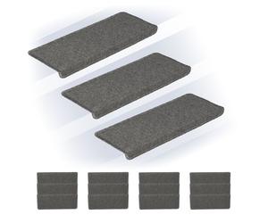 Relaxdays Lot pratique de 15 marchettes d'escalier