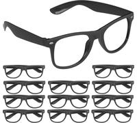 relaxdays Lunettes de fête, set de 12 pièces