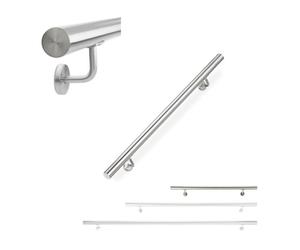 Relaxdays Main courante inox