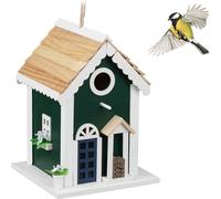 relaxdays Maison d'oiseaux campagne
