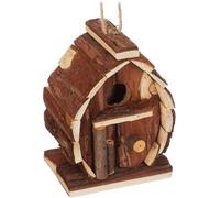 relaxdays Maison d'oiseaux rustique et décorative