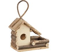 relaxdays Mangeoire décorative pour oiseaux à suspendre