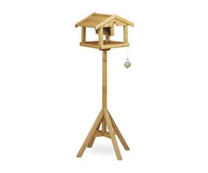 Relaxdays Mangeoire oiseaux extérieur avec support