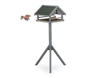 Relaxdays Mangeoire oiseaux extérieur avec support