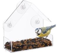 relaxdays Mangeoire pour oiseaux de fenêtre