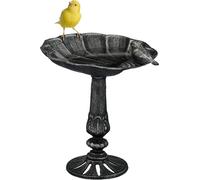 relaxdays Mangeoire pour oiseaux debout en fonte