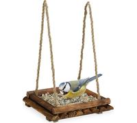 relaxdays Mangeoire pour oiseaux jardin