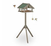 Relaxdays Mangeoire pour oiseaux sur pied