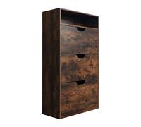 Relaxdays Meuble à chaussures basculant, niche