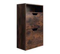 Relaxdays Meuble à chaussures basculant ouvert