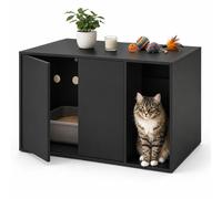 Relaxdays Meuble cache-litière