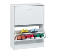 Relaxdays Meuble chaussure slim