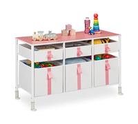 relaxdays Commode pour enfants 6 tiroirs