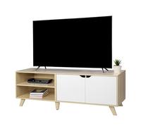 Relaxdays Meuble TV 6 niches