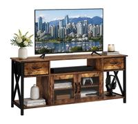 Relaxdays Meuble TV avec rangement