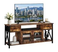 Relaxdays Meuble TV avec rangement