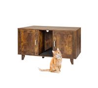 Relaxdays Meuble XXL pour litière de chat