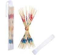 Relaxdays Mikado géant, Lot de 2, XXL, Longueur des Baguettes : 50 cm, pour Petits et Grands, Multicolore