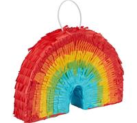 relaxdays Mini Pinata Arc-en-ciel