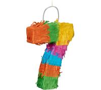 relaxdays Mini Pinata chiffre 7