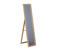 Relaxdays Miroir cadre bambou