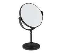 relaxdays Miroir cosmétique grossissant noir