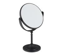 Relaxdays Miroir cosmétique grossissant noir