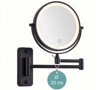 Relaxdays Miroir de maquillage mural LED