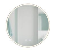 Relaxdays Miroir LED, dimmable et anti-buée