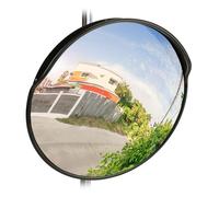Relaxdays Miroir routier 60 cm noir