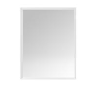 Relaxdays Miroir sans Cadre 40x50 cm rectangulaire à facettes Portrait/Paysage pour Couloir et Salle de Bain